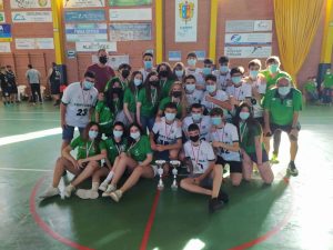Los equipos cadetes masculino y femenino de Campo de Criptana se proclaman campeones de baloncesto de Castilla La Mancha