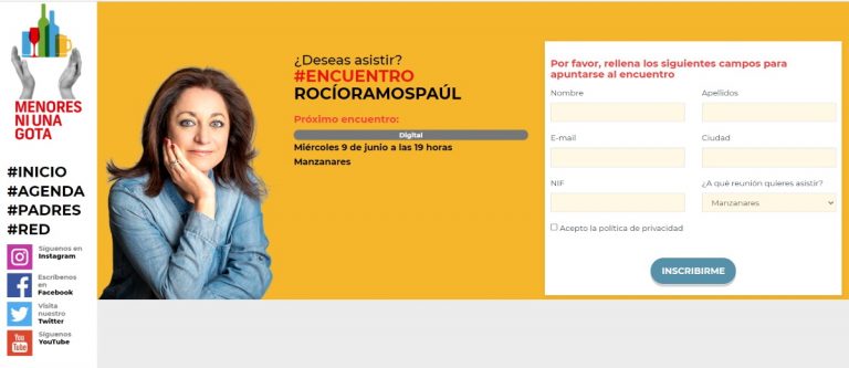 Rocío Ramos-Paúl mantendrá un encuentro online con padres y educadores de Manzanares el 9 de junio