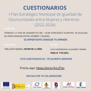 El I Plan Estratégico Municipal de Igualdad de Manzanares ya está en marcha