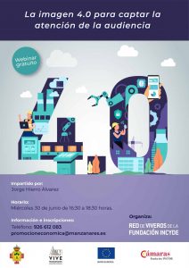 Webinar ‘La imagen 4.0 para captar la atención de la audiencia” en Manzanares