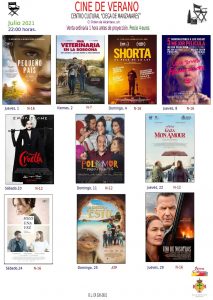 En el Centro Cultural ‘Ciega de Manzanares’ ha dado inicio el cine de verano