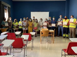 CapacitaTIC+55 entregó diplomas a 32 personas que recibieron formación en competencias digitales