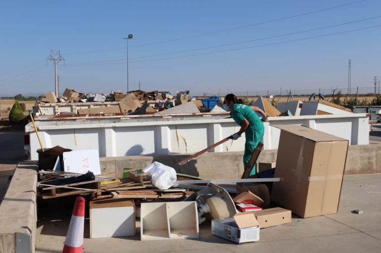 El 2020 ha sido el año con mayor número de usuarios en el Punto Limpio de Manzanares