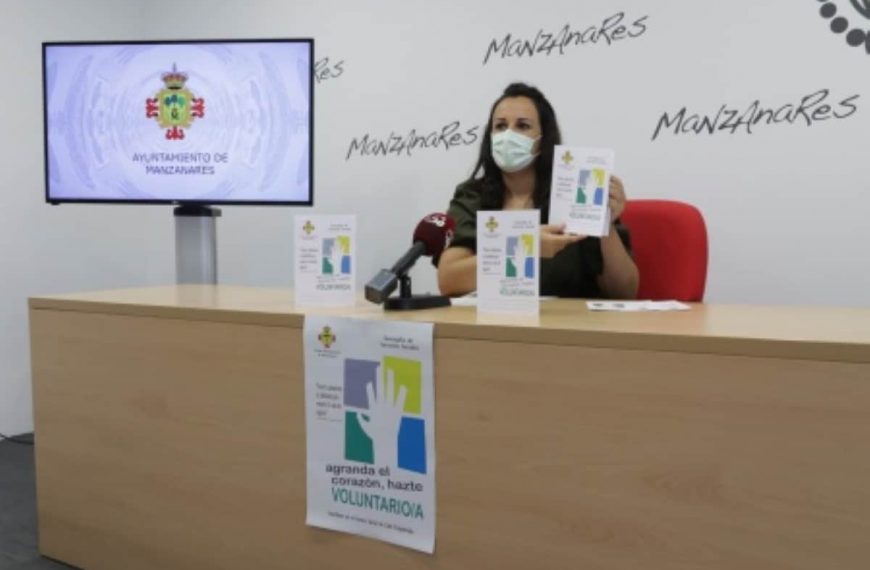 “Agranda el corazón, hazte voluntario/a!» nueva campaña de captación de voluntariado en Manzanares
