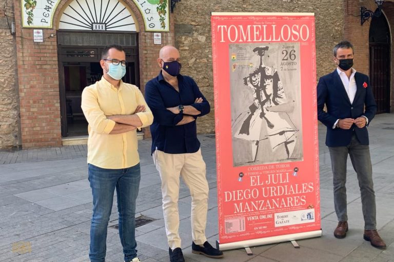 La corrida de toros de la Semana Grande de Tomelloso tendrá lugar el 26 de agosto