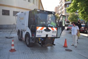 Operativo de limpieza intensiva en distintas zonas del centro de Puertollano