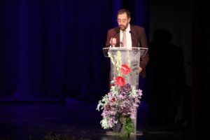 Pedro Villarroel inauguró las fiestas en honor al patrón de Manzanares con un emotivo pregón