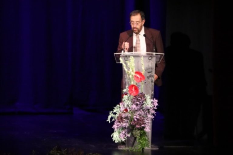 Pedro Villarroel inauguró las fiestas en honor al patrón de Manzanares con un emotivo pregón