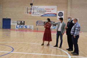 El Pabellón Antonio Caba de Manzanares ya cuenta con la nueva pista