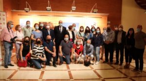 ‘Exposición = Iluminación x Tiempo’ en el hall del Gran Teatro de Manzanares