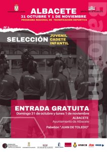 Jornada de tecnificación femenina los días 31 de octubre y 1 de noviembre en Albacete