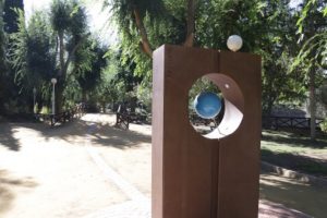 Rehabilitado el Paseo del Sistema Solar del Parque “Julián Gómez-Cambronero” de Manzanares