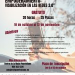 Taller de igualdad digital y visibilización en las redes 3.0 del 18 de octubre al 12 de noviembre en Puertollano