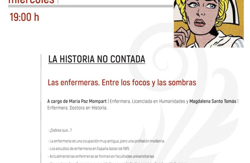 Conferencia “Las enfermeras. Entre los focos y las sombras” el 17 de noviembre en la Casa de la Cultura José Saramago de Albacete