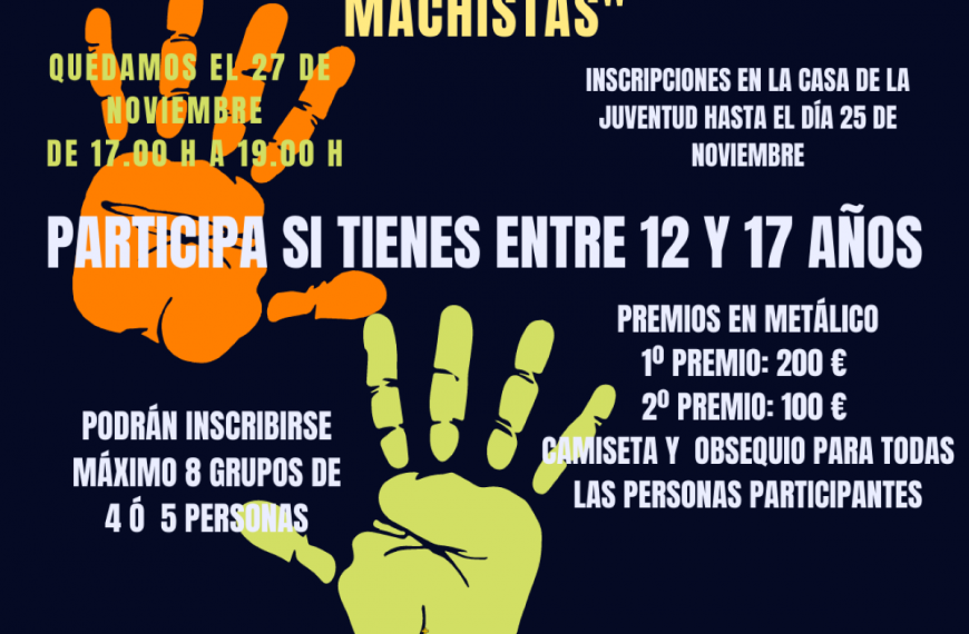 Gymkhana joven “Acabemos con las violencias machistas” por el 25N en Manzanares
