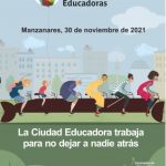 Manzanares conmemora hoy el Día Mundial de la Ciudad Educadora con el lema “No dejar a nadie atrás”