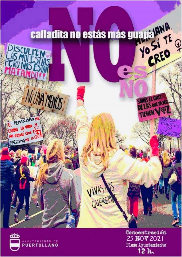 Puertollano conmemorará con una marcha ciudadana el 25N Día Internacional de la Violencia contra la Mujer