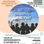 Taller “El estigma de la enfermedad mental en las mujeres” el 12 de noviembre en Manzanares