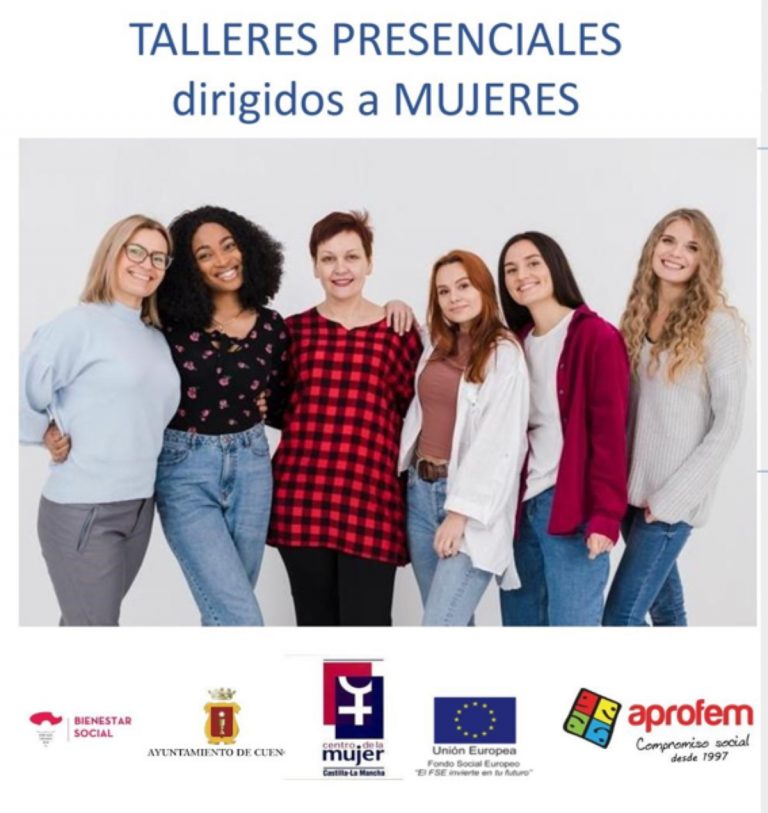 Talleres presenciales de  formación para buscar empleo en el Centro de la Mujer de Cuenca el 29 y 30 de noviembre
