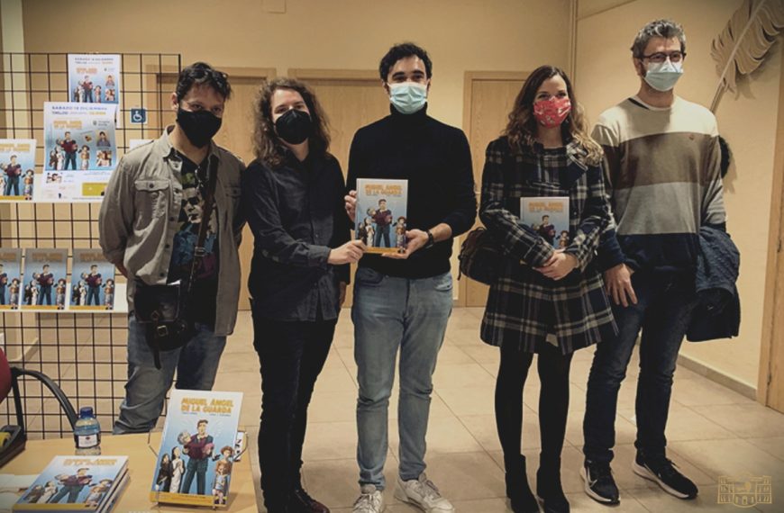 “Miguel Ángel de la Guarda” un cómic solidario sobre el abandono de las personas mayores fue presentado en Tomelloso