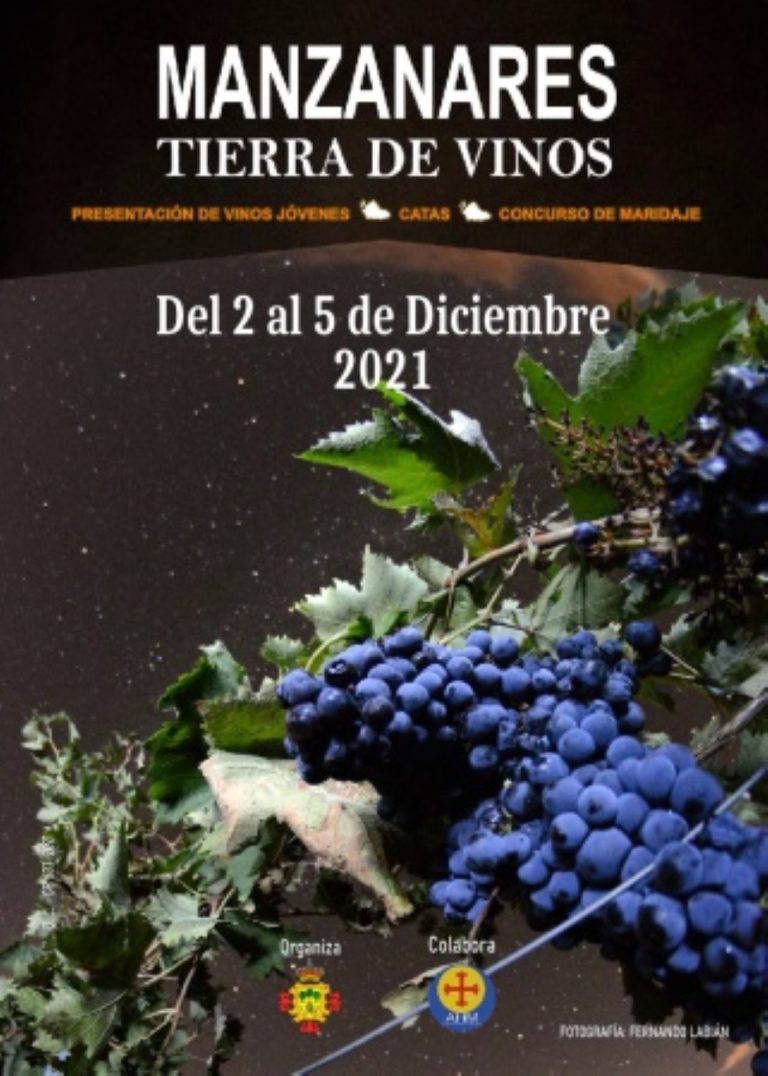 Concurso gastronómico y  catas comentadas en las VI jornadas ‘Manzanares, tierra de vinos’ que inician hoy
