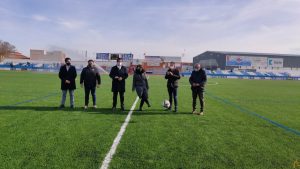 Inaugurada ayer la última actuación acometida en el Paquito Jiménez de Socuéllamos por el presidente de la Diputación