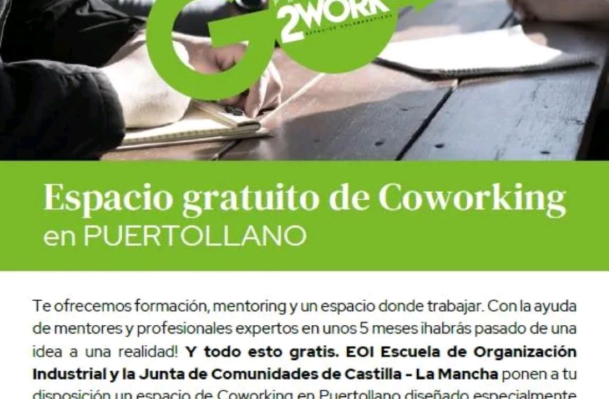 Inaugurada ayer la sexta edición del “Espacio gratuito de Coworking en Puertollano” de la EOI y la JCCM