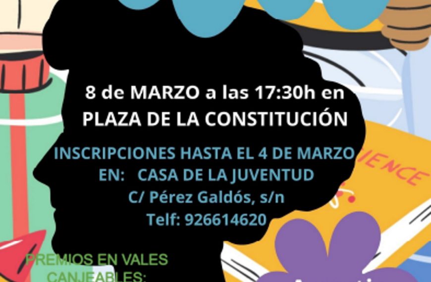Gymkhana “Conócelas” el 8 de marzo a las 17:30 horas en la Plaza de la Constitución de Manzanares