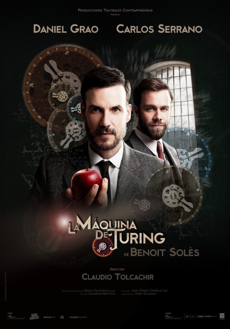 “La máquina de Turing” con Daniel Grao en el Auditorio Municipal de Puertollano el 5 de marzo