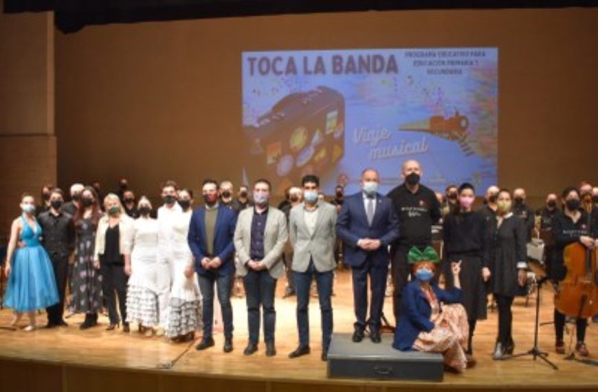 La XII edición del programa “Toca la Banda” fue presentada en el Auditorio Municipal de Albacete