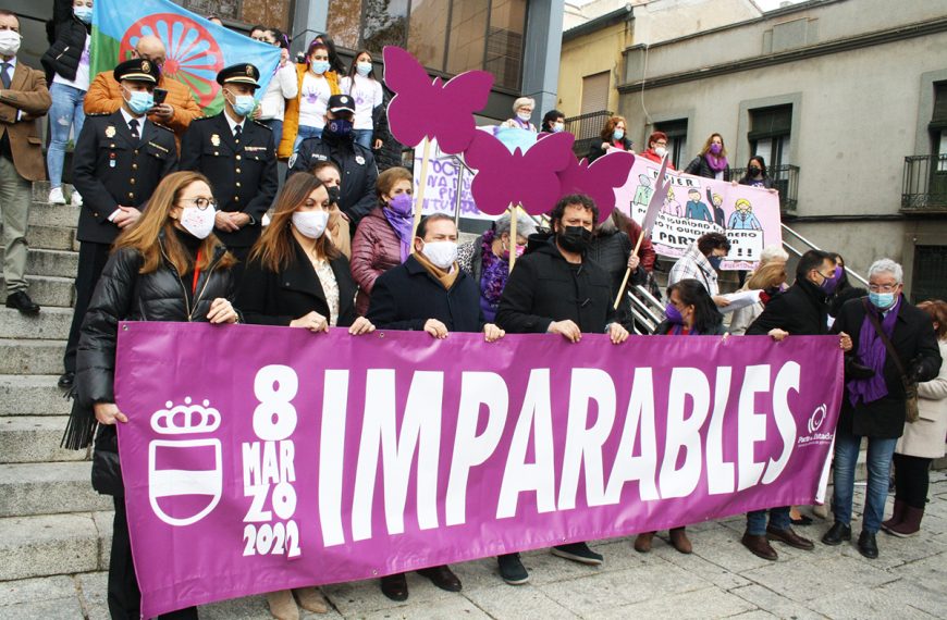 “Imparables” las mujeres de Puertollano reivindican sus derechos y libertades este 8M
