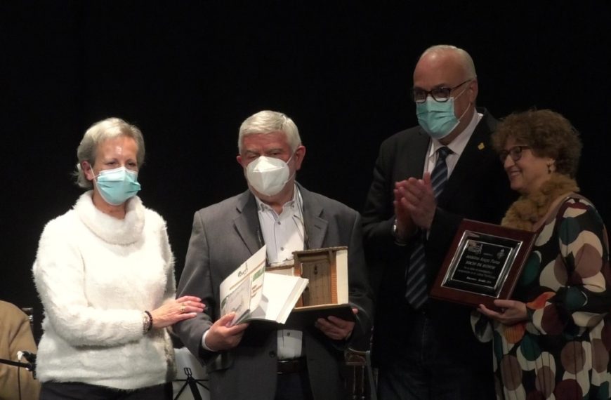 Jerónimo Anaya ha recibido la distinción de Rondador 2021 de la Asociación Cultural ‘Airen’ de Manzanares