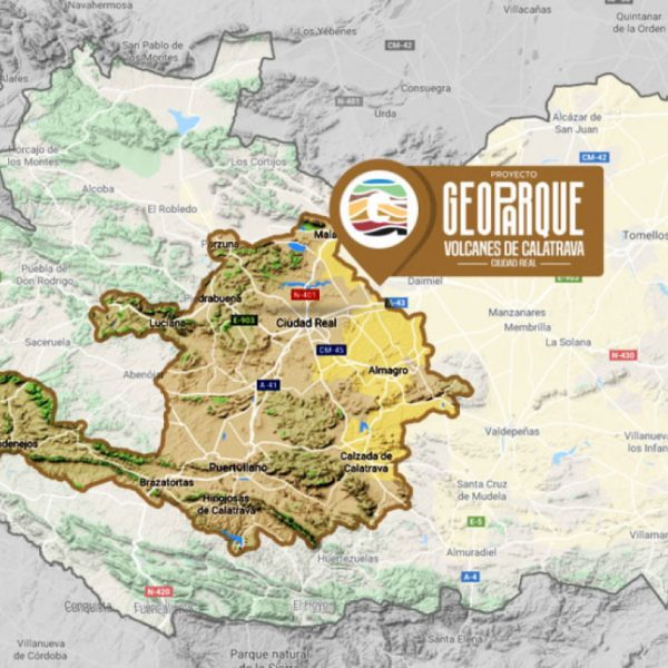 Un intercambio de experiencias con otros geoparques celebrará mañana el proyecto “Geoparque Volcanes de Calatrava Ciudad Real”