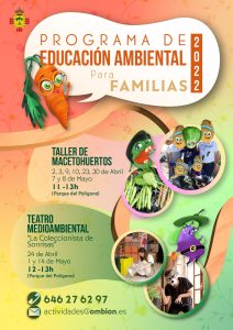 Macetohuertos y teatro en el programa de educación ambiental 2022 de Manzanares