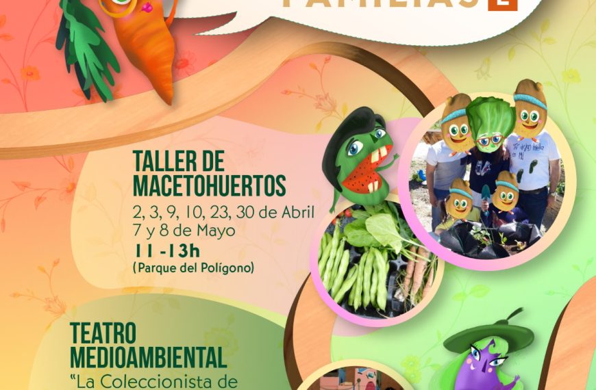 Macetohuertos y teatro en el programa de educación ambiental 2022 de Manzanares