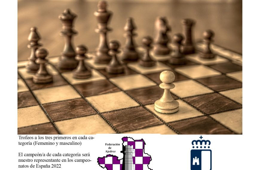Campeonato Regional por Edades de Ajedrez Albacete del 8 al 11 de abril de 2022