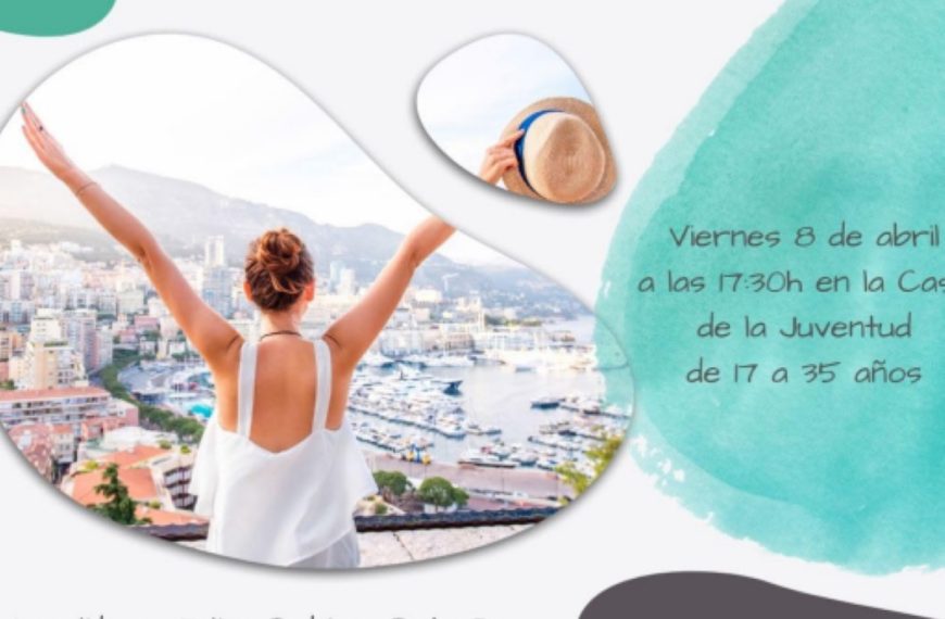 Charla “Viajar sola te da alas” este viernes 8 de abril en la Casa de la Juventud de Manzanares