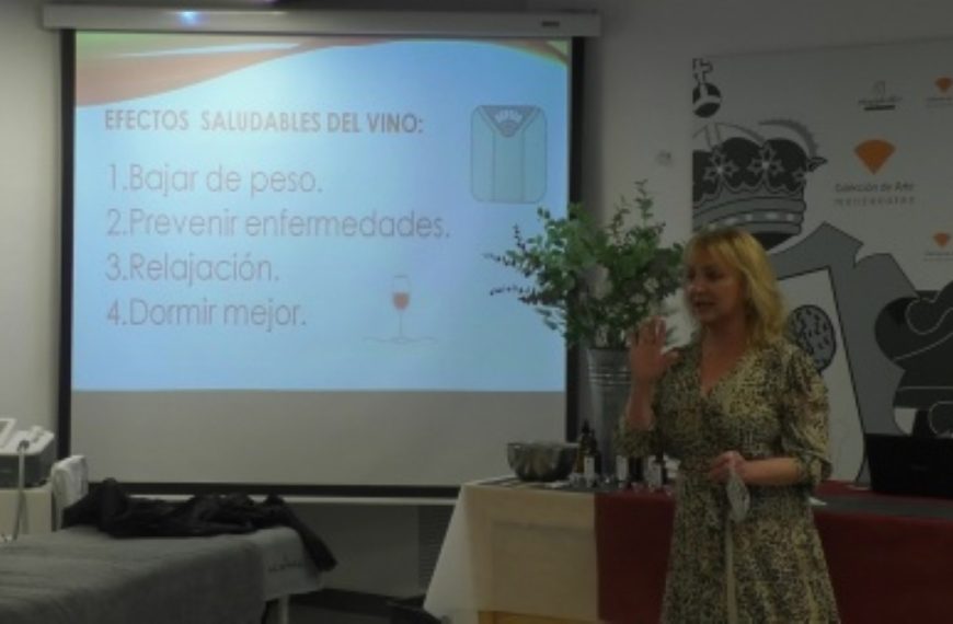 Con la charla-taller ‘El vino en tu interior’ iniciaron ayer las IX jornadas ‘Alma del Vino’ 2022 en Manzanares