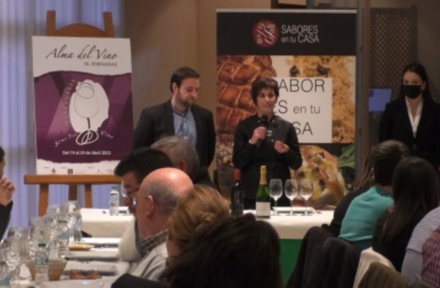 Experiencia multisensorial ‘Gastrovino’ con la chef Mayte Jiménez y el enólogo José Manuel Romero en ‘Alma del vino’ 2022 en Manzanares