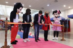 Inaugurada Diverinfancia en pabellón de muestras de Fercam en Manzanares desde hoy lunes y hasta el miércoles 13 de abril