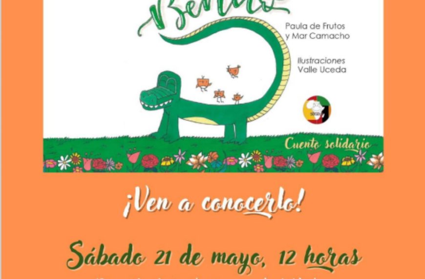 “El cocodrilo Benito” para público familiar este 21 de mayo en la Biblioteca Municipal de Manzanares ¡recoge tu invitación!