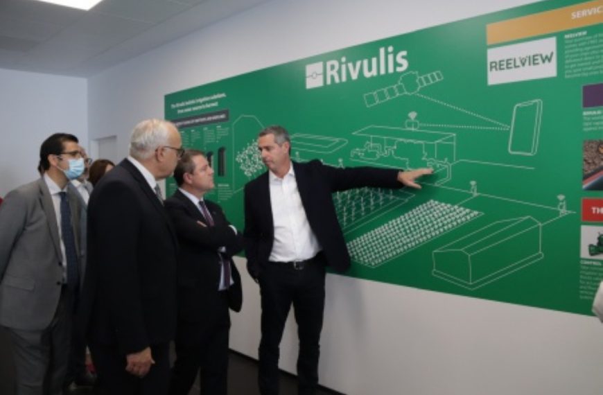 Las nuevas instalaciones de Rivulis la primera empresa en el Sector 5 de Manzanares fueron inauguradas hoy