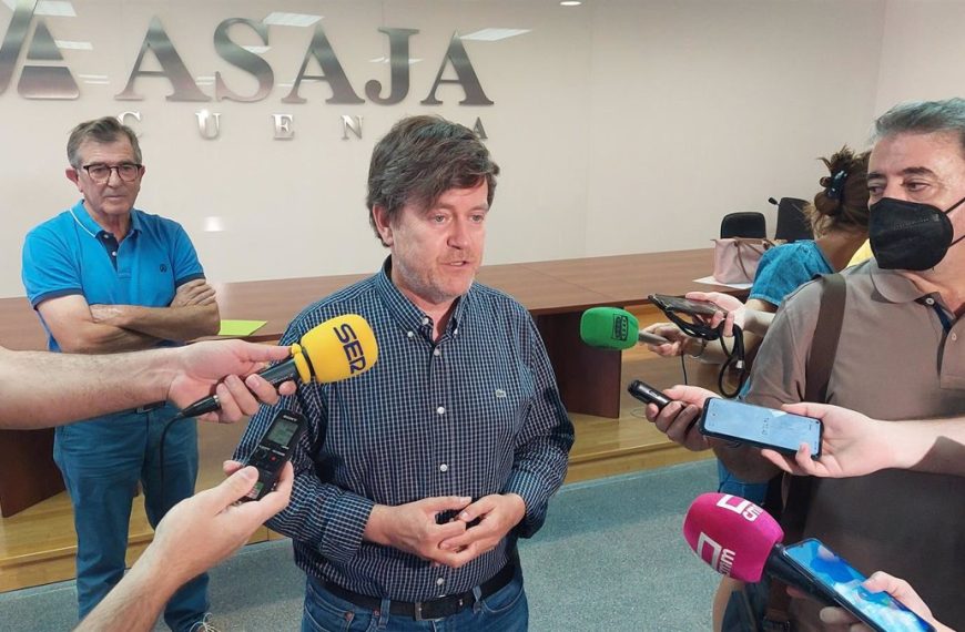 Asaja Cuenca prevé una merma de 35% en la campaña de cereal de este año que supondría la pérdida de 85 millones de euros