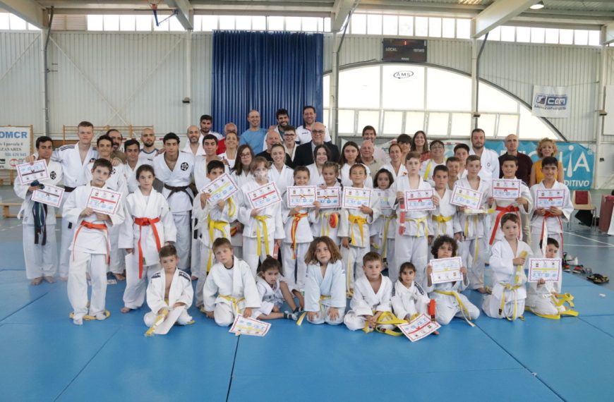 Clausura de la 25ª temporada de la escuela deportiva municipal de judo y la 45ª temporada del Club de Judo Manzanares