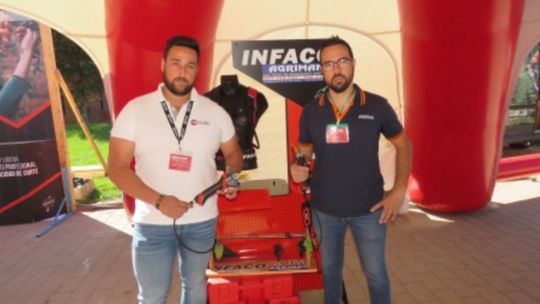 La podadora Electrocoup F3020 de Infaco presentada por Agriman gana el  Premio a la Innovación Tecnológica de Fercam