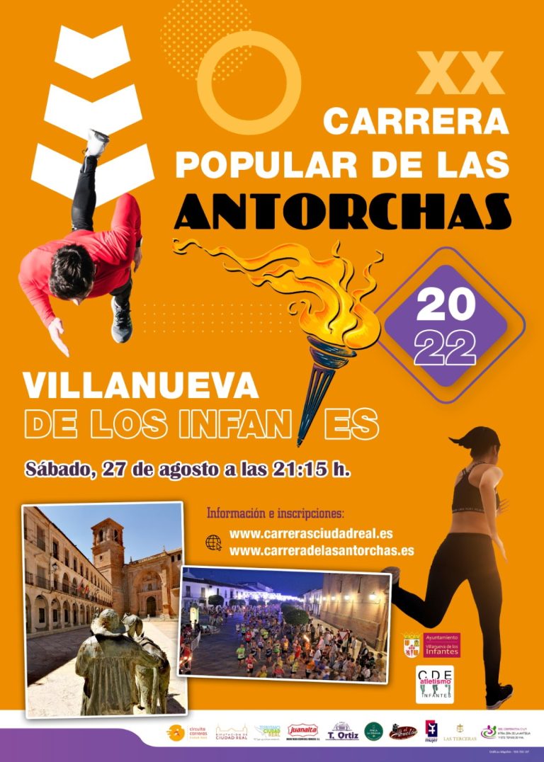 XX Carrera de Las Antorchas en Villanueva de los Infantes el 27 de agosto de 2022