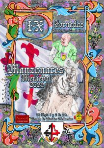 Cartel anunciador de las IX Jornadas Históricos-Turísticas ‘Manzanares Medieval’ obra del fotógrafo José Antonio Romero Gómez-Pastrana