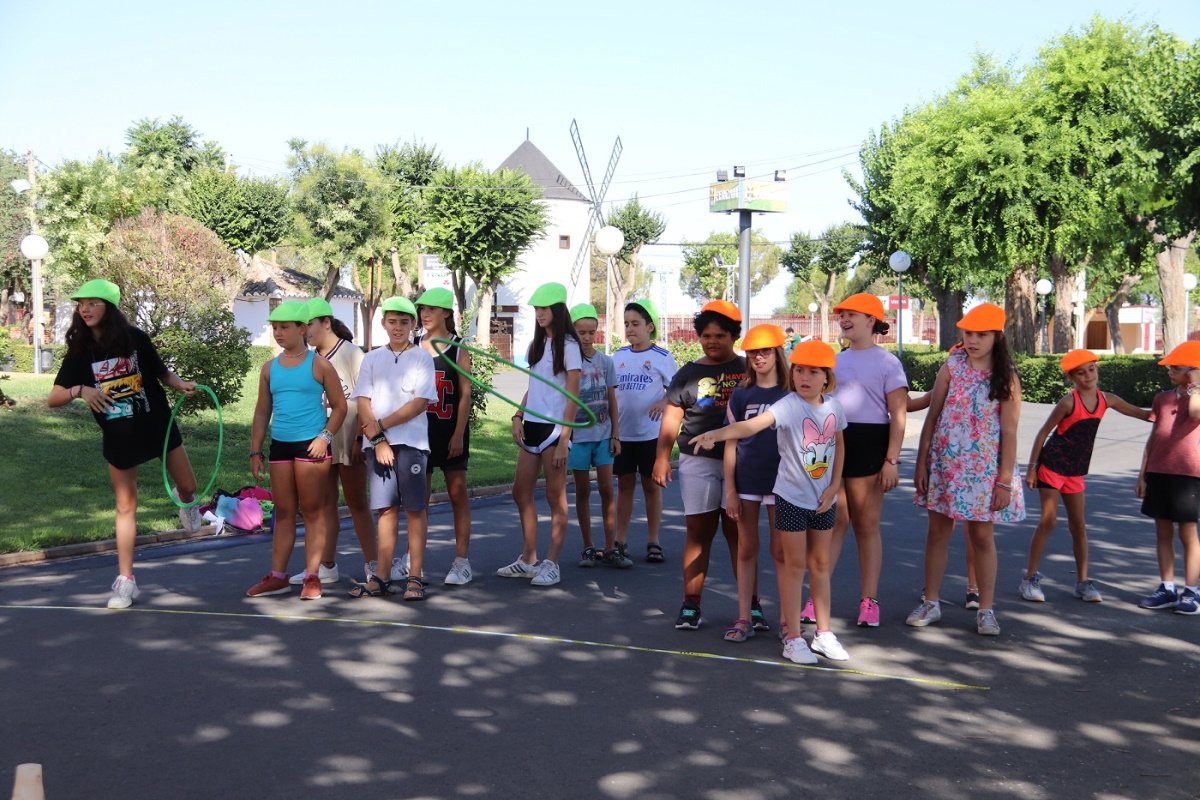 Ya ha comenzado el segundo turno de la Escuela de Verano de Manzanares que se extenderá todo el mes de agosto