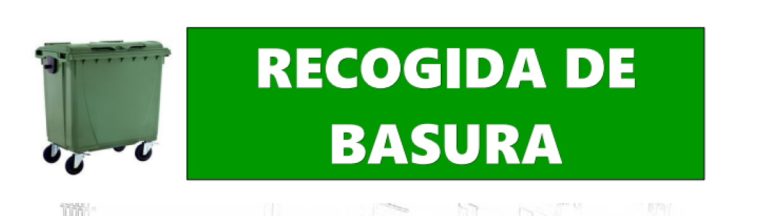 Debido a la festividad de la Asunción de la Virgen no habrá recogida de basura la noche del 15 al  16 de agosto en Manzanares