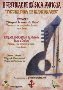 Arranca en Manzanares el II festival de Música Antigua «Encomienda de Manzanares»